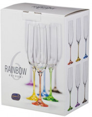 Набор бокалов для шампанского «Rainbow» - Фото 1