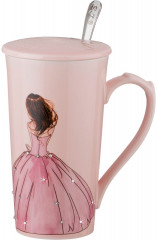 Кружка заварочная с ложкой «Незнакомка» (400 мл) - Фото 1