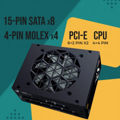 Блок питания SFX 850W - Фото 5