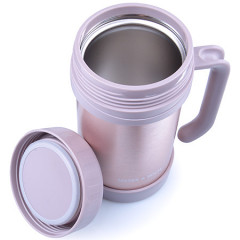 Термокружка (розовая, 500 мл) - Фото 2