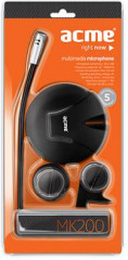 Микрофон компьютерный Acme MK-200 (черный) - Фото 2