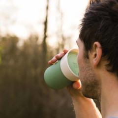 Кружка с крышкой (330 мл) - Фото 1