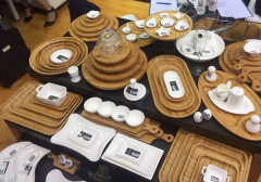 Сервировочное блюдо «Natural Bamboo» (38×27 см) - Фото 1