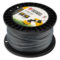 Леска для триммера двухкомпонентная круглая - Фото 1