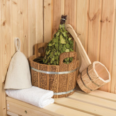 Ушат шайка с нержавеющей вставкой - Фото 2