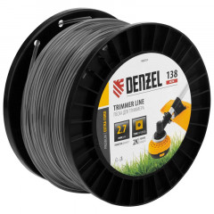 Леска для триммера двухкомпонентная квадрат - Фото 1