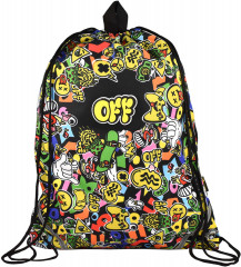 Мешок для сменной обуви «Смайлики» - Фото 1