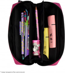 Пенал школьный «Розовое сердце» - Фото 4