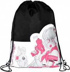 Мешок для сменной обуви «Розовая девушка» - Фото 2