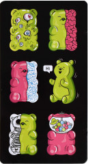 Пенал школьный «Желейные мишки» - Фото 1