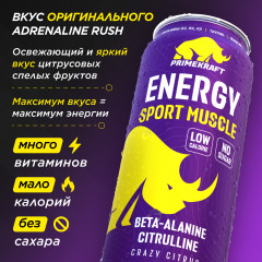 Энергетический напиток «Energy Sport Muscle» - Фото 2