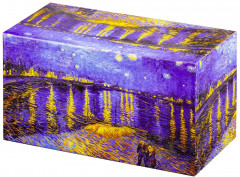 Чашка с блюдцем «Звездная ночь над Роной» - Фото 8