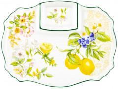 Блюдо для шашлыка с соусницей «Лимоны» - Фото 2