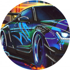 Книжка записная для мальчишек «Ночные гонки» - Фото 2