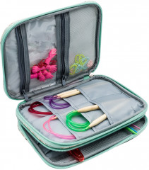 Набор принадлежностей вязальных с бамбуковыми спицами - Фото 4