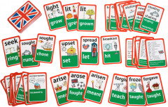 Умные игры с картами. Английские неправильные глаголы. Уровень 2 - Фото 1