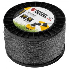 Леска для триммера двухкомпонентная витой квадрат - Фото 2