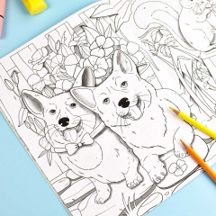 Книжка-раскраска «Чудесные животные» - Фото 3