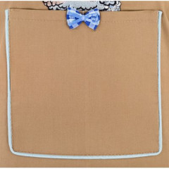 Фартук «Сова» с вышивкой (хаки) - Фото 3