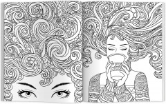 Антистресс-раскраска «Прически» - Фото 1