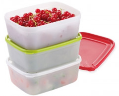 Набор контейнеров для заморозки (1 л, 3 шт.) - Фото 1