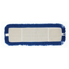 Насадка МОП плоская для швабры-рамки, карманы, сухая уборка - Фото 1