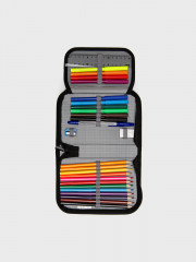 Пенал с наполнением школьный - Фото 2