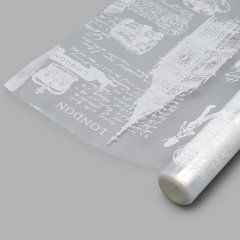 Пленка прозрачная в рулоне «Лондон» - Фото 1