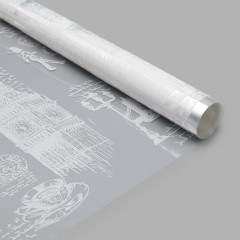 Пленка прозрачная в рулоне «Лондон» - Фото 2