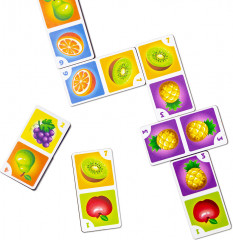 Домино детское «Сочные фрукты» - Фото 5