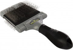 Пуходёрка для собак и кошек с мягкими щетинками - Фото 2