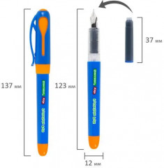 Ручка перьевая с картриджами - Фото 7