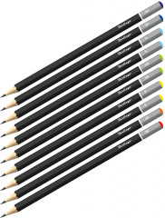 Набор чернографитных карандашей (10 шт.) - Фото 1
