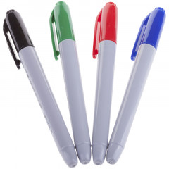 Маркер перманентный Multi Marker Slim (2 мм, 4 цвета) - Фото 2