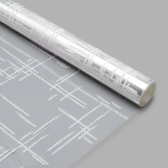 Пленка прозрачная в рулоне «Штрихи» - Фото 2