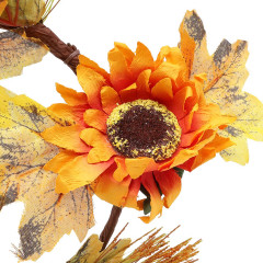 Венок из искусственных цветов - Фото 1