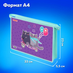 Папка для тетрадей «Bike cats» - Фото 8