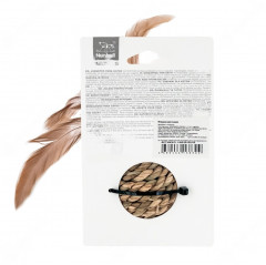 Игрушка для кошек «Мячик с перьями» - Фото 1