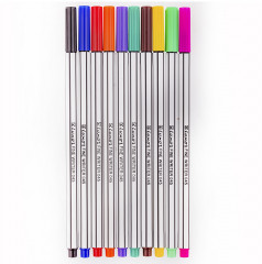 Набор капиллярных ручек (10 цветов) - Фото 1