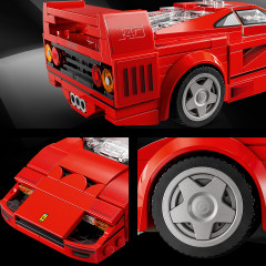 Конструктор Speed Champions 76934 Суперкар Ferrari F40. Ferrari F40 Supercar - Фото 7