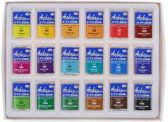 Акварель художественная (кюветы, 18 цветов) - Фото 1