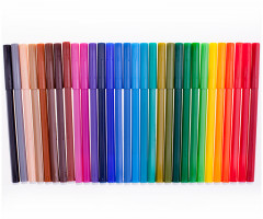 Фломастеры (смываемые, 30 цветов) - Фото 1