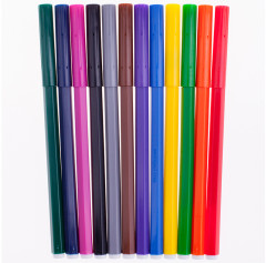 Фломастеры (смываемые, 12 цветов) - Фото 1