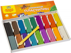 Пластилин (18 цветов, стек) - Фото 1