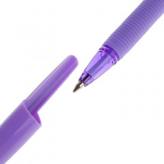 Набор шариковых ручек «Violet Stick&Grip» (3 шт.) - Фото 1