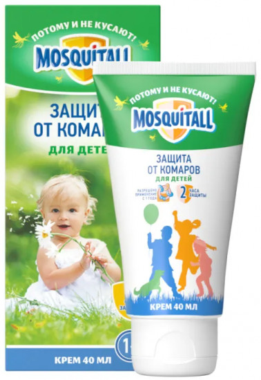 Крем от комаров для детей «Нежная защита»