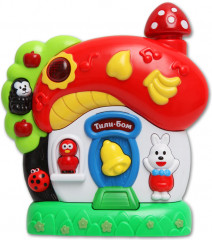 Игрушка музыкальная «Грибок-теремок» - Фото 1