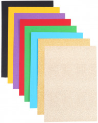 Картон цветной с блёстками «Тачки» - Фото 1