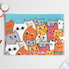 Альбом для рисования «Котики» - Фото 5