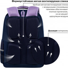 Рюкзак школьный с пеналом «Bored cat» - Фото 3